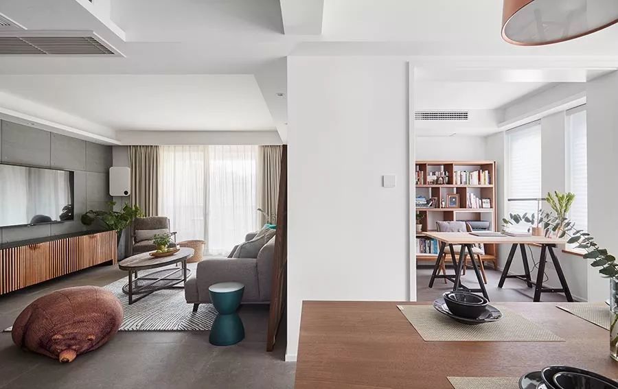 完美主义者也服了的北欧设计!服装设计师花40万装修125㎡,装出清新舒适三居室