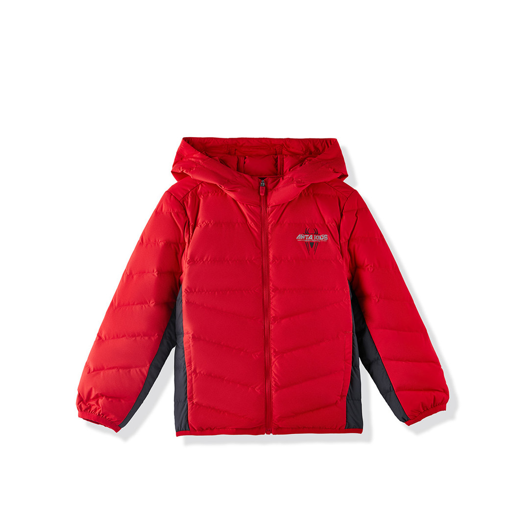 100元出头，儿童羽绒服，首选国产运动品牌安踏